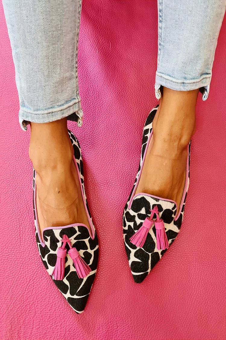 Puntige Loafer met Kwastjes