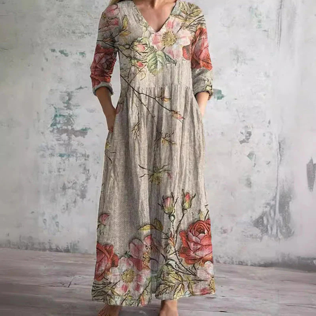 Bella™ | Bloemige Zomerjurk