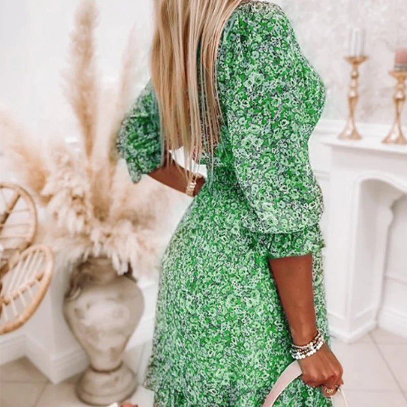 Vera | Elegante Bloemenjurk
