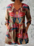 Ellie | Bloemen Doll Neck Top