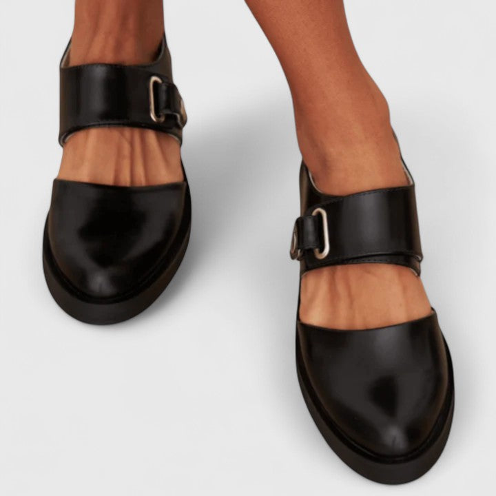 Orthopedische Mary Jane Schoenen Echt Leer