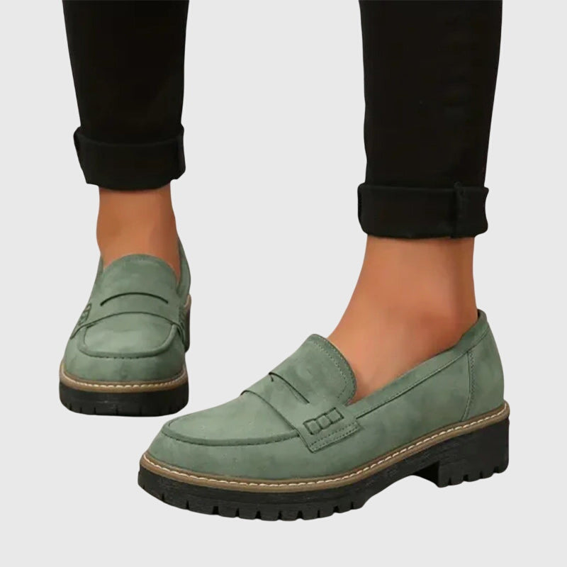 Elegante Antislip Tijdloze Echte Leren Loafers
