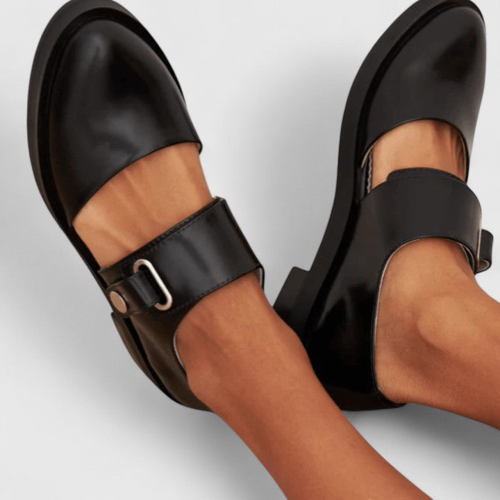 Orthopedische Mary Jane Schoenen Echt Leer