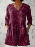 Aria | Morning Glory V-Hals Shirt