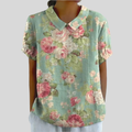 Brigitte | Vintage Bloes met Bloemenprint