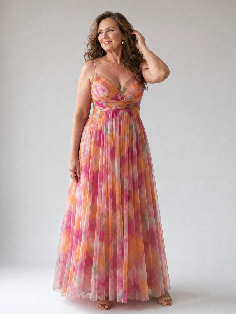 Isel | Zachte Wrap Maxi Jurk