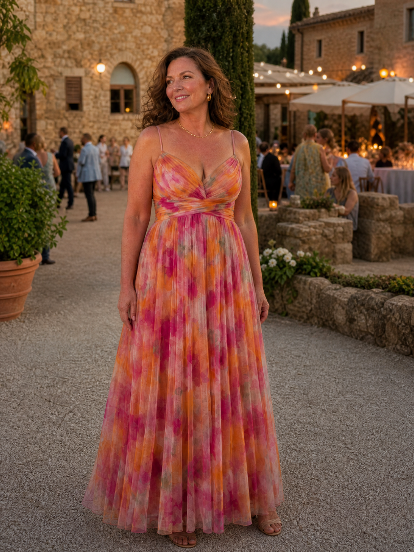 Isel | Zachte Wrap Maxi Jurk