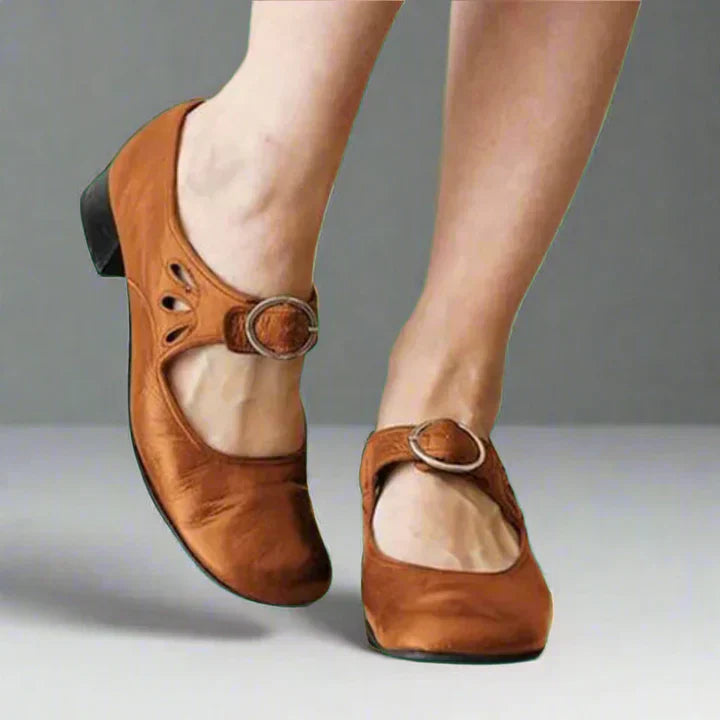 Comfortabele Orthopedische Mary Jane Hakken
