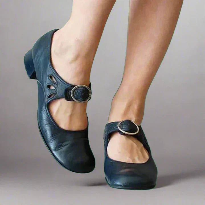 Comfortabele Orthopedische Mary Jane Hakken