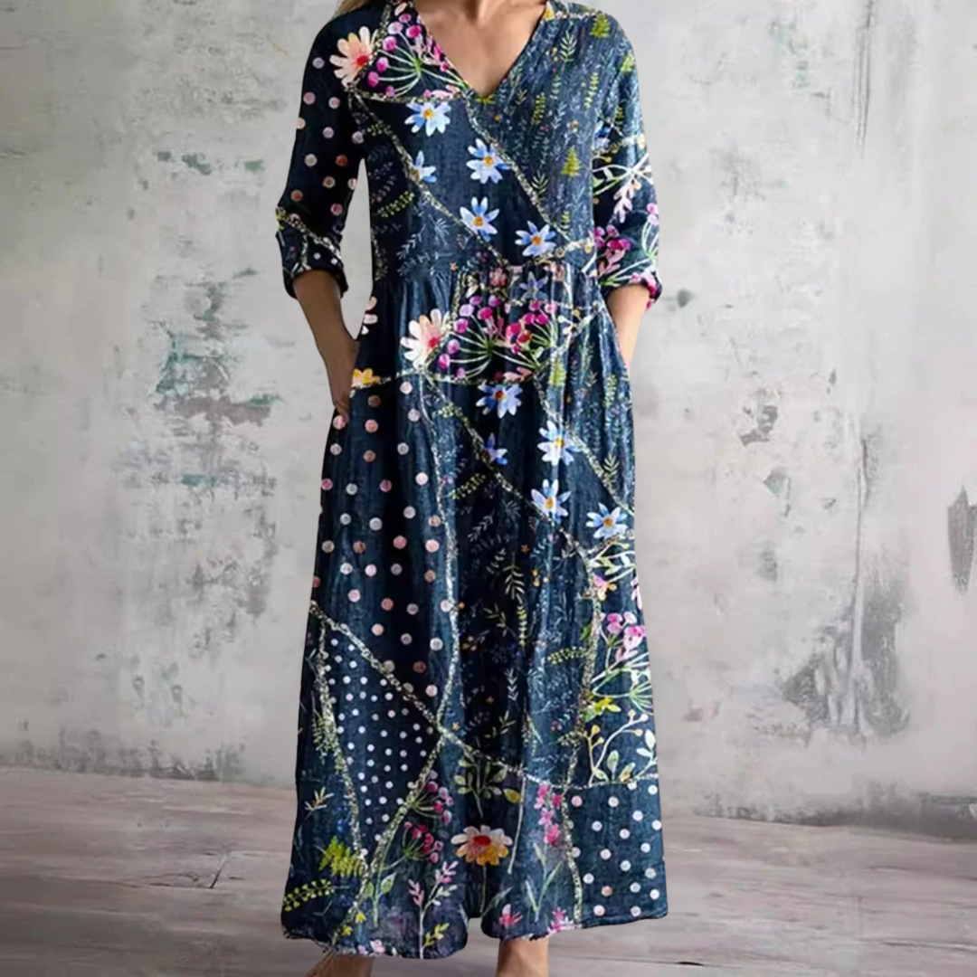 Linda™ | Bloemen Zomerjurk
