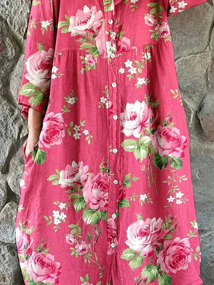 Carmen | Kunst Floral Jurk