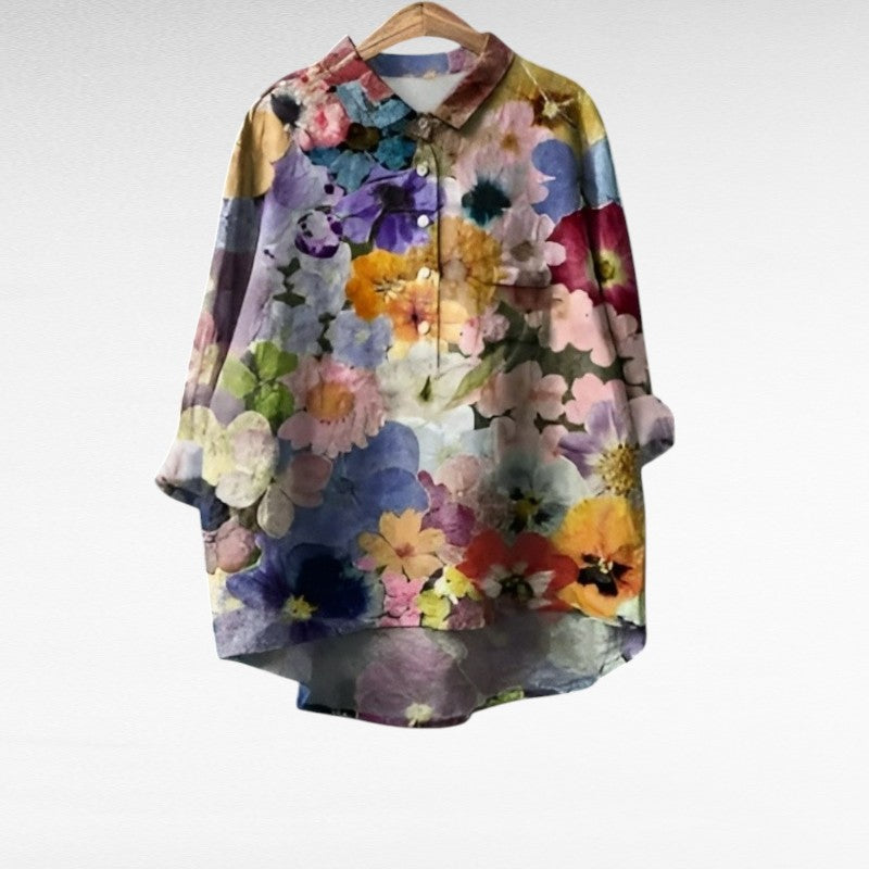 Éléonore | Artistieke Lente Blouse