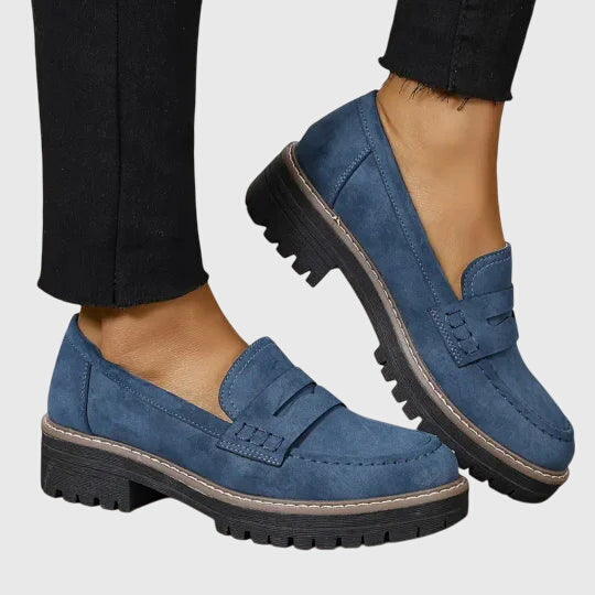 Elegante Antislip Tijdloze Echte Leren Loafers