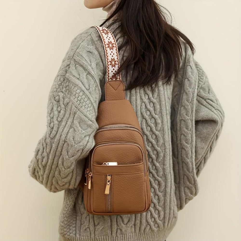 Hazel Vintage Kist Schoudertas