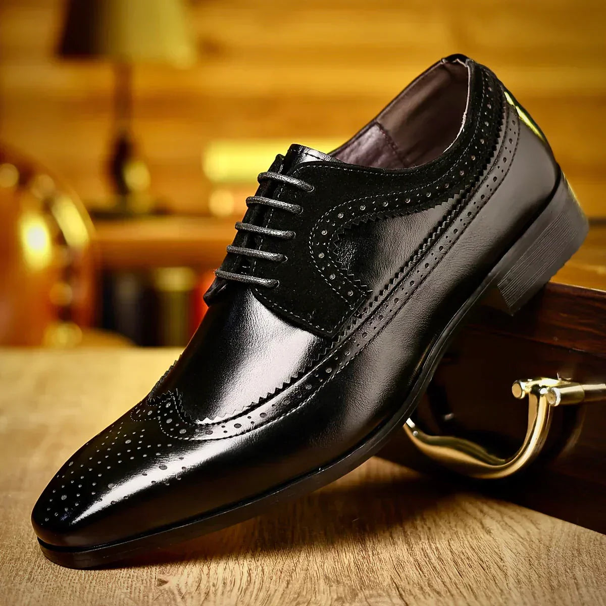 Alexander Prescott Leder Schnürschuhe