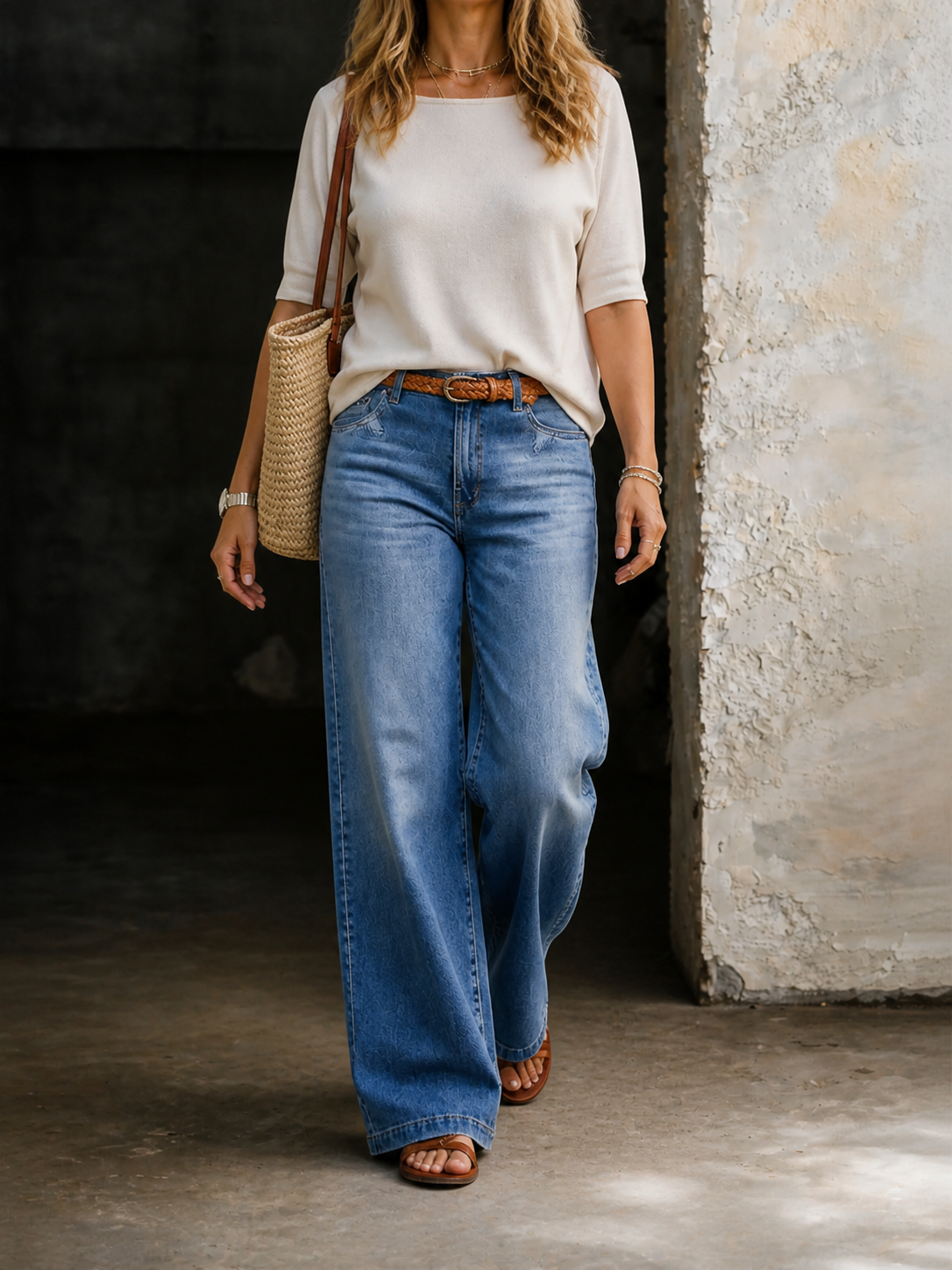 Madie | Vintage Hoge Taille Jeans