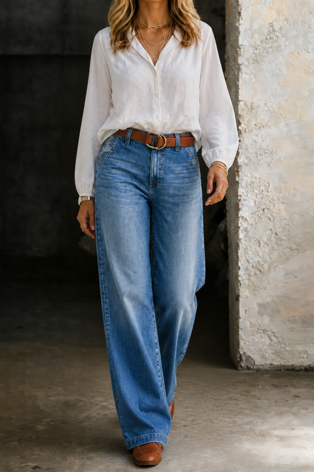Madie | Vintage Hoge Taille Jeans