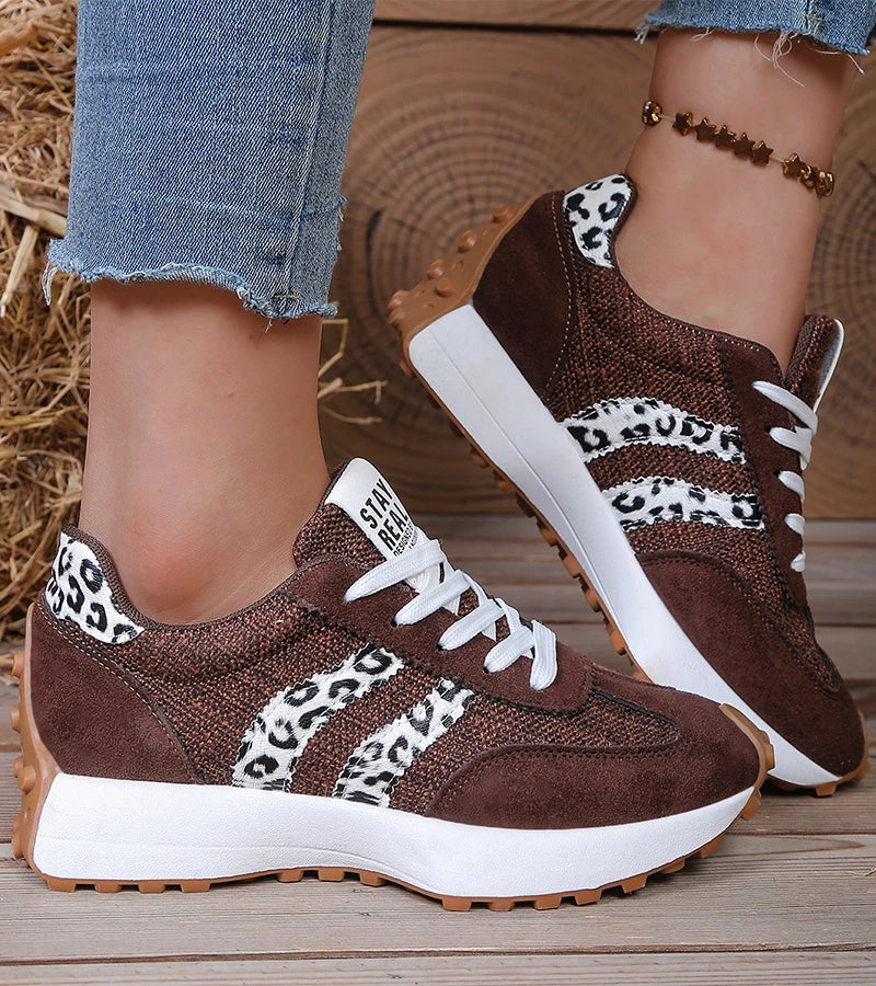 Stijlvolle Sneakers met Ultiem Draagcomfort (donkerbruin)