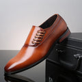 Bertolini Echtes Leder Oxford-Schuhe