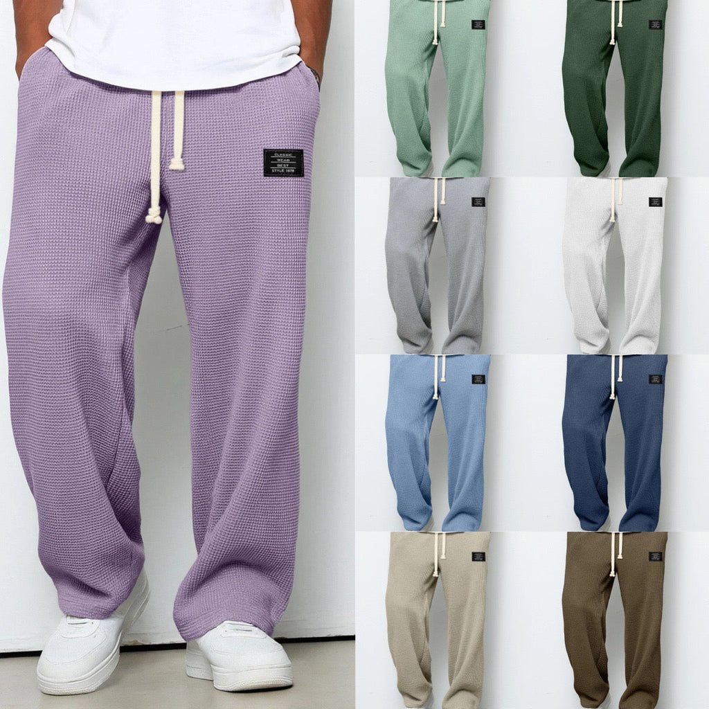 Samuel | Wijde broek met verstelbare taille
