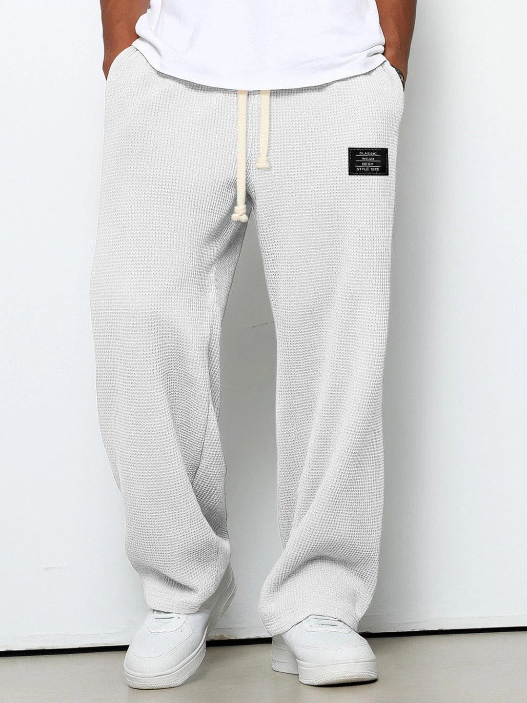 Samuel | Wijde broek met verstelbare taille