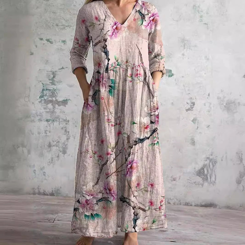 Caroline™ | Bloemige Zomerjurk
