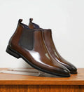 Bryce | Lackleder Chelsea-laarzen