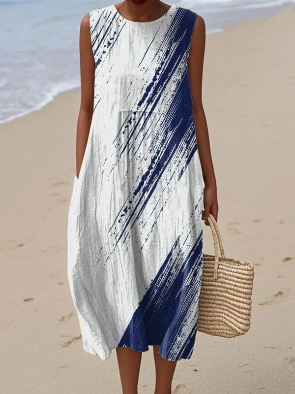 Elena Elegante Midi Jurk