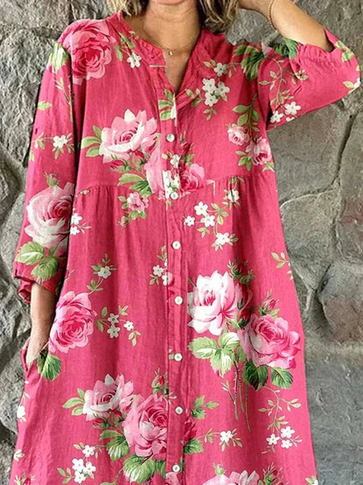 Carmen | Kunst Floral Jurk