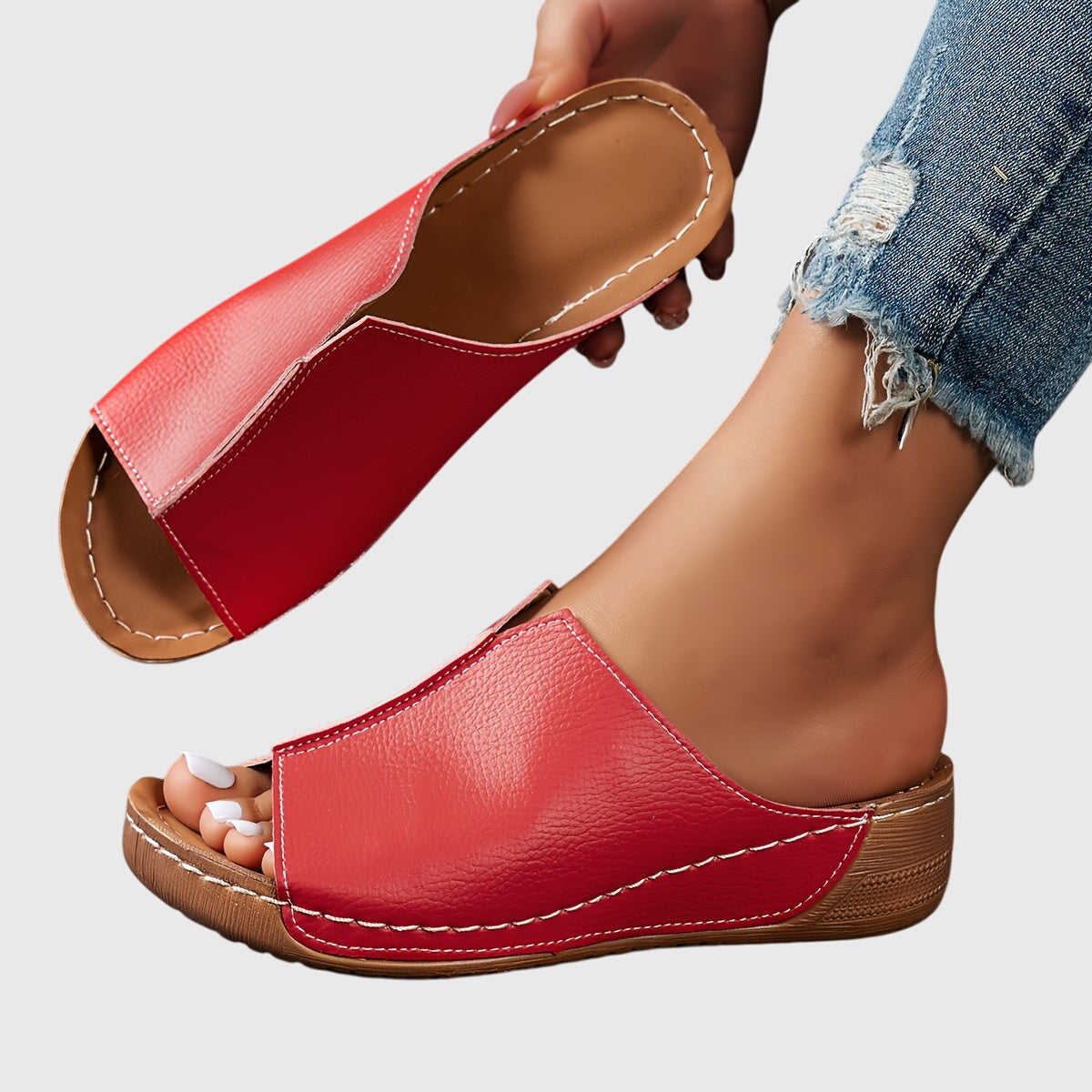 Alicia™ | Stijlvolle Orthopedische Sandalen