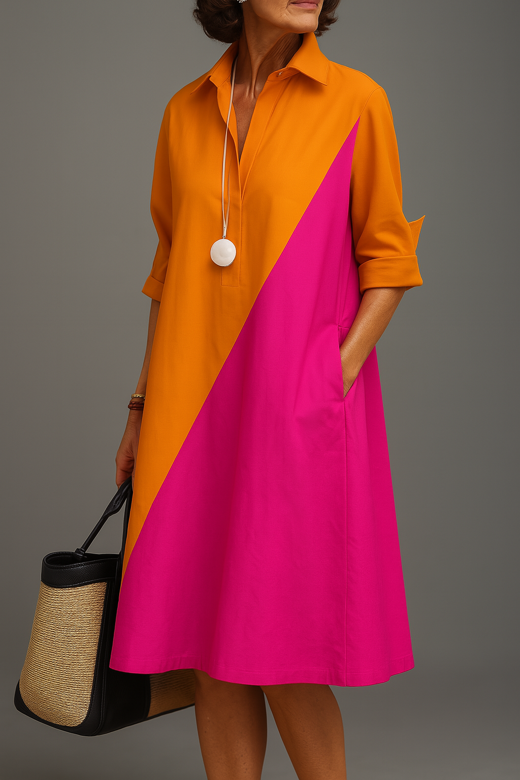 Juni | Comfortabele Midi-jurk
