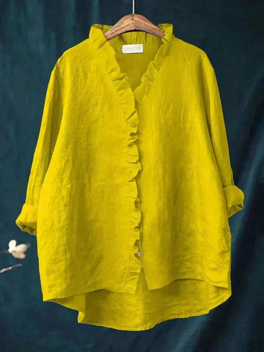Célestine | Delicate Volant Blouse