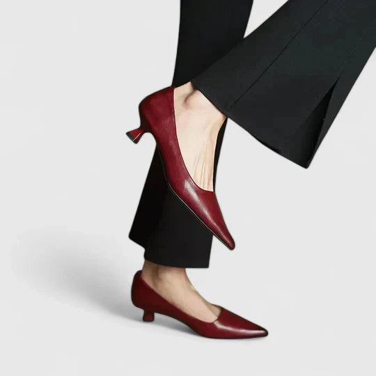 Elegante Orthopedische Echt Leren Hakken
