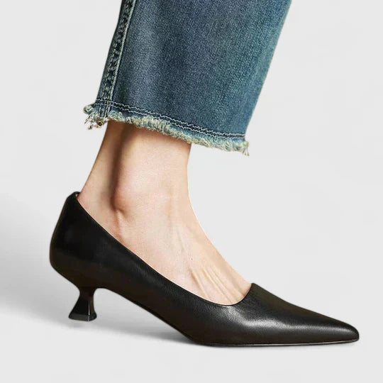 Elegante Orthopedische Echt Leren Hakken