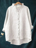 Célestine | Delicate Volant Blouse