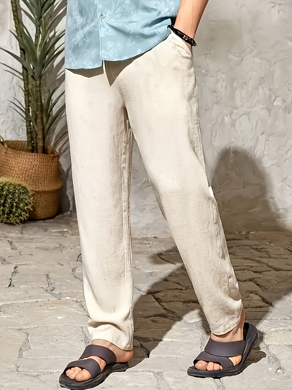 Mateo Casual Linnen Zomerbroek