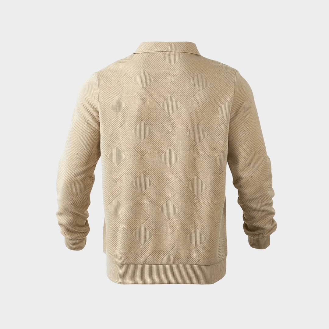 MILO | Elegante en Comfortabele Jacquard Trui