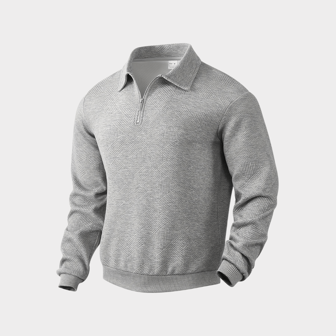MILO | Elegante en Comfortabele Jacquard Trui