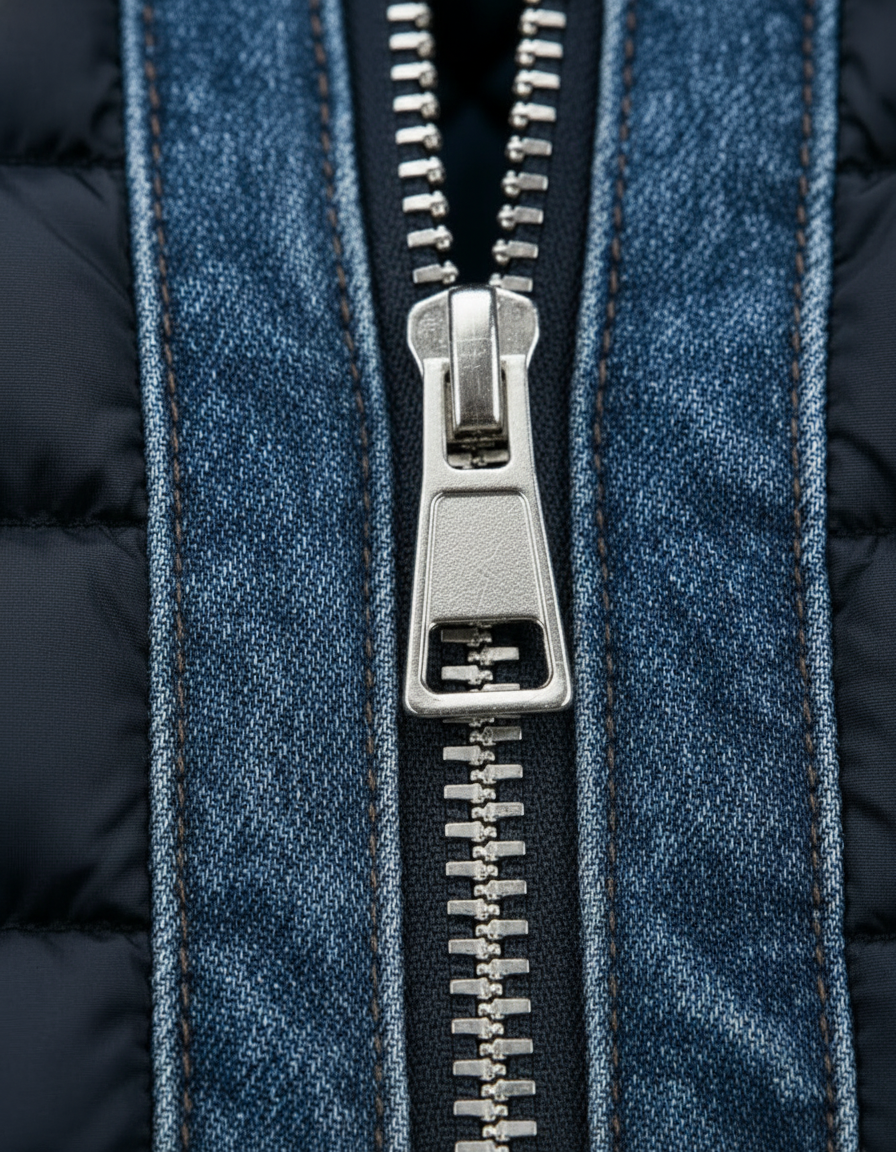 Brandon | Gevoerde Denim Jas