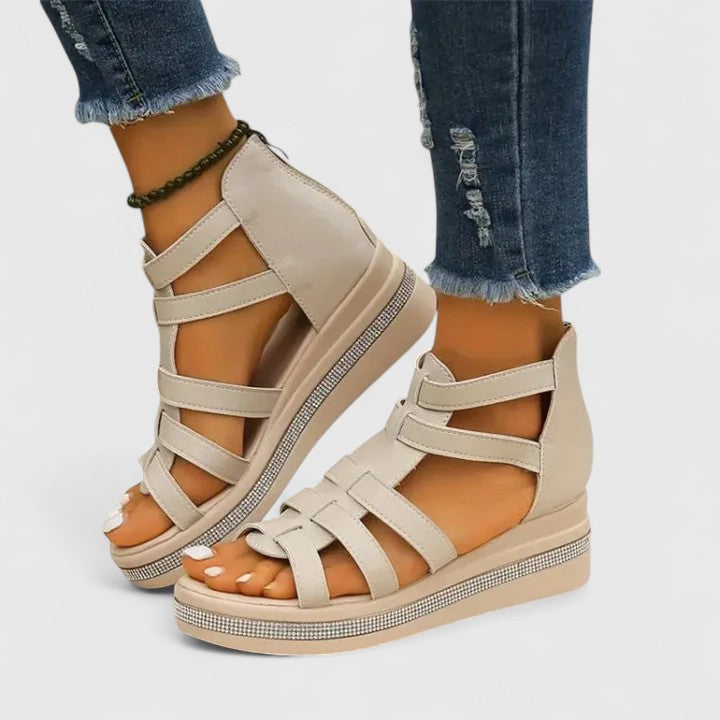Kendall | Orthopedische Strass Sandalen