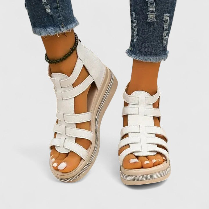 Kendall | Orthopedische Strass Sandalen