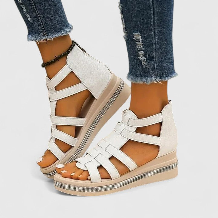 Kendall | Orthopedische Strass Sandalen