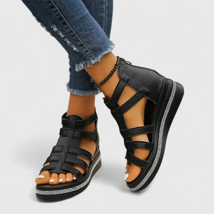 Kendall | Orthopedische Strass Sandalen
