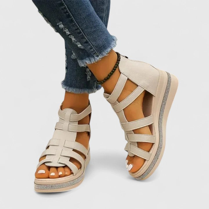 Kendall | Orthopedische Strass Sandalen