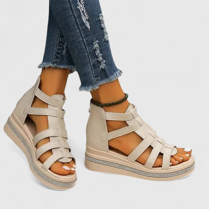 Kendall | Orthopedische Strass Sandalen