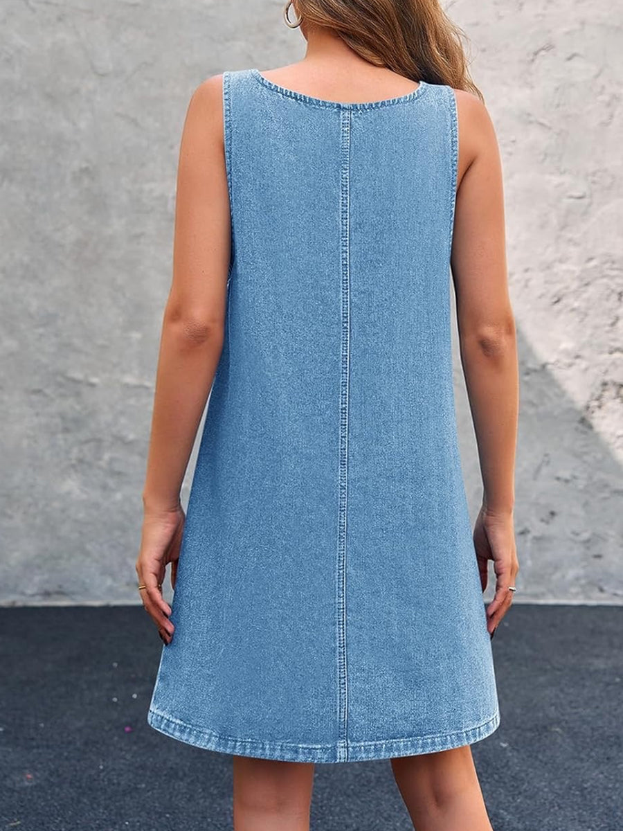 Lisa | Casual Denim Overall Jurk