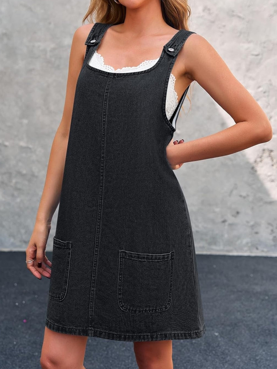 Lisa | Casual Denim Overall Jurk